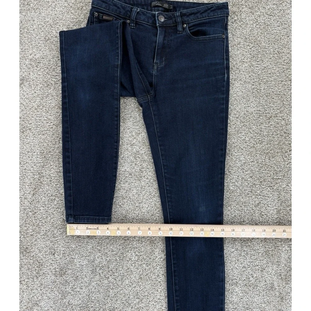 PrAna Sienna Jeans Womens‎ 4/27 Blue Mid Rise Skinny Mid Rise Organic Stretch - Picture 12 of 12